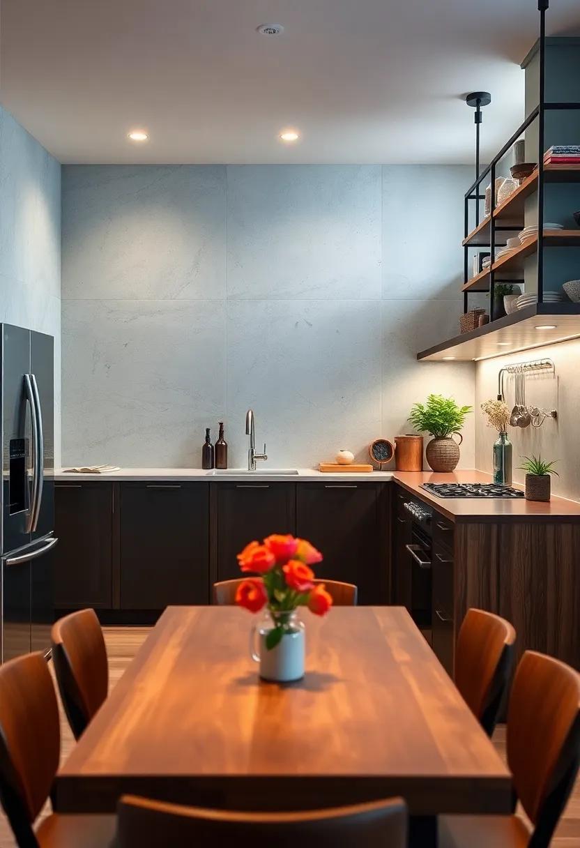 Reflective Acrylic:⁣ Utilize reflective acrylic panels ⁢for a‌ modern touch that enhances light and space while ensuring ⁢easy maintenance