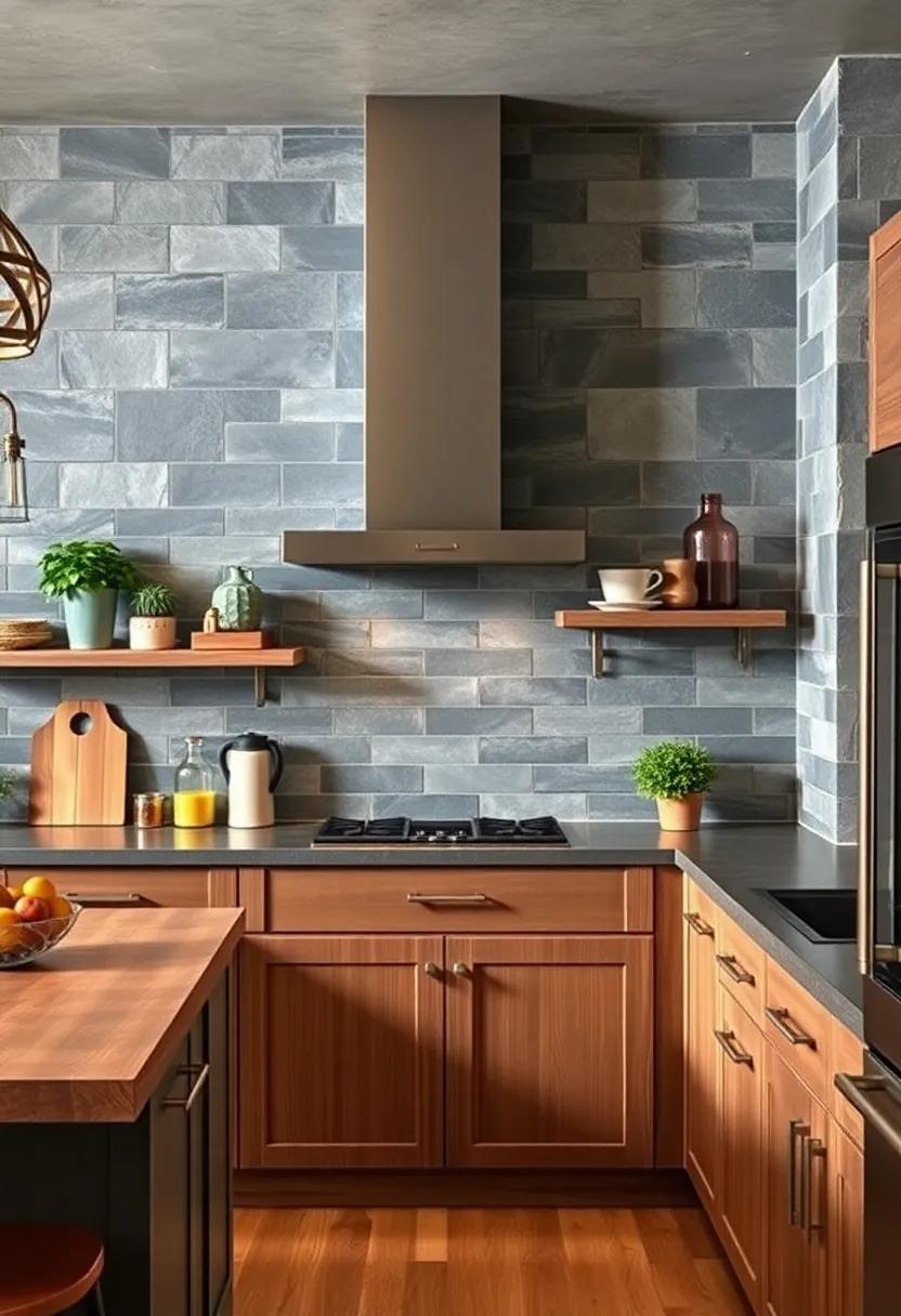 Slate​ Finish: Choose a ⁤slate backsplash for its ‍natural beauty and earthy tones,which ​enhance the rugged​ appeal of an industrial ⁣kitchen