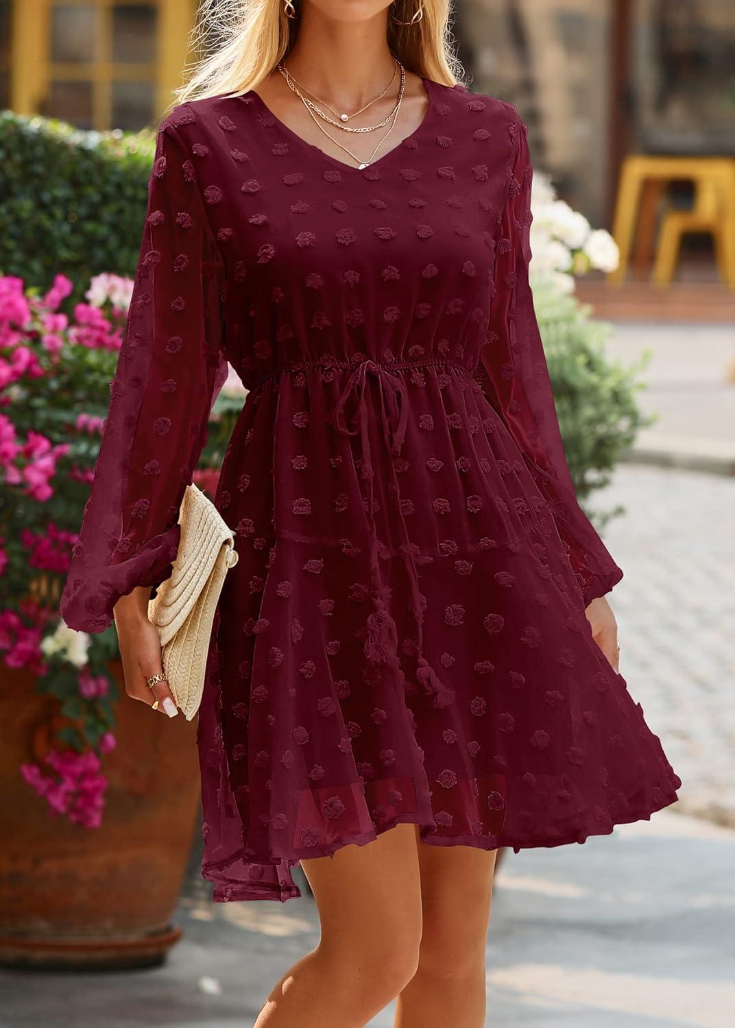 KIRUNDO's 2024 Mini Dress: Style Meets Springtime ‍Comfort