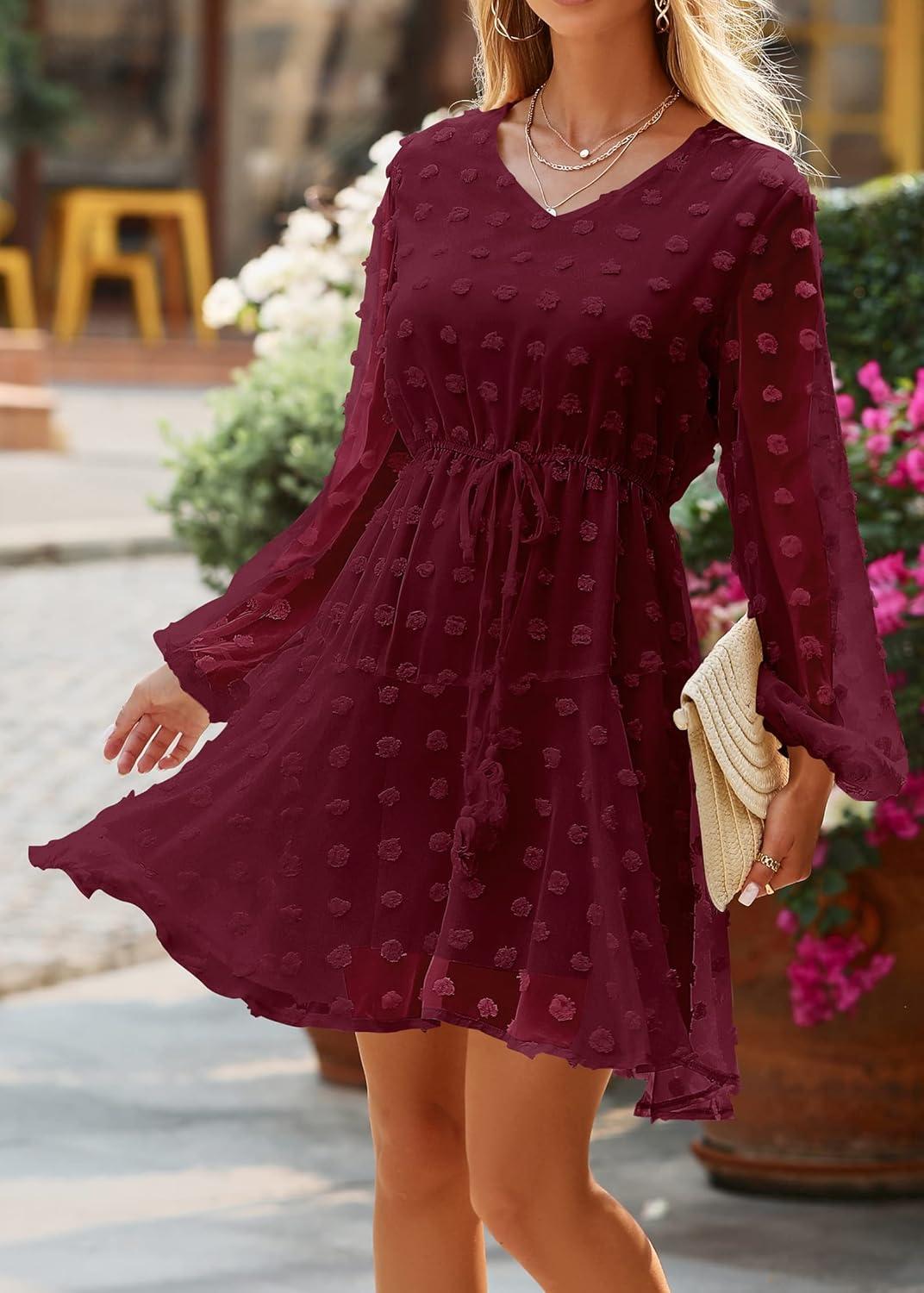 KIRUNDO's 2024 Mini Dress: ‍Style Meets Springtime⁢ Comfort