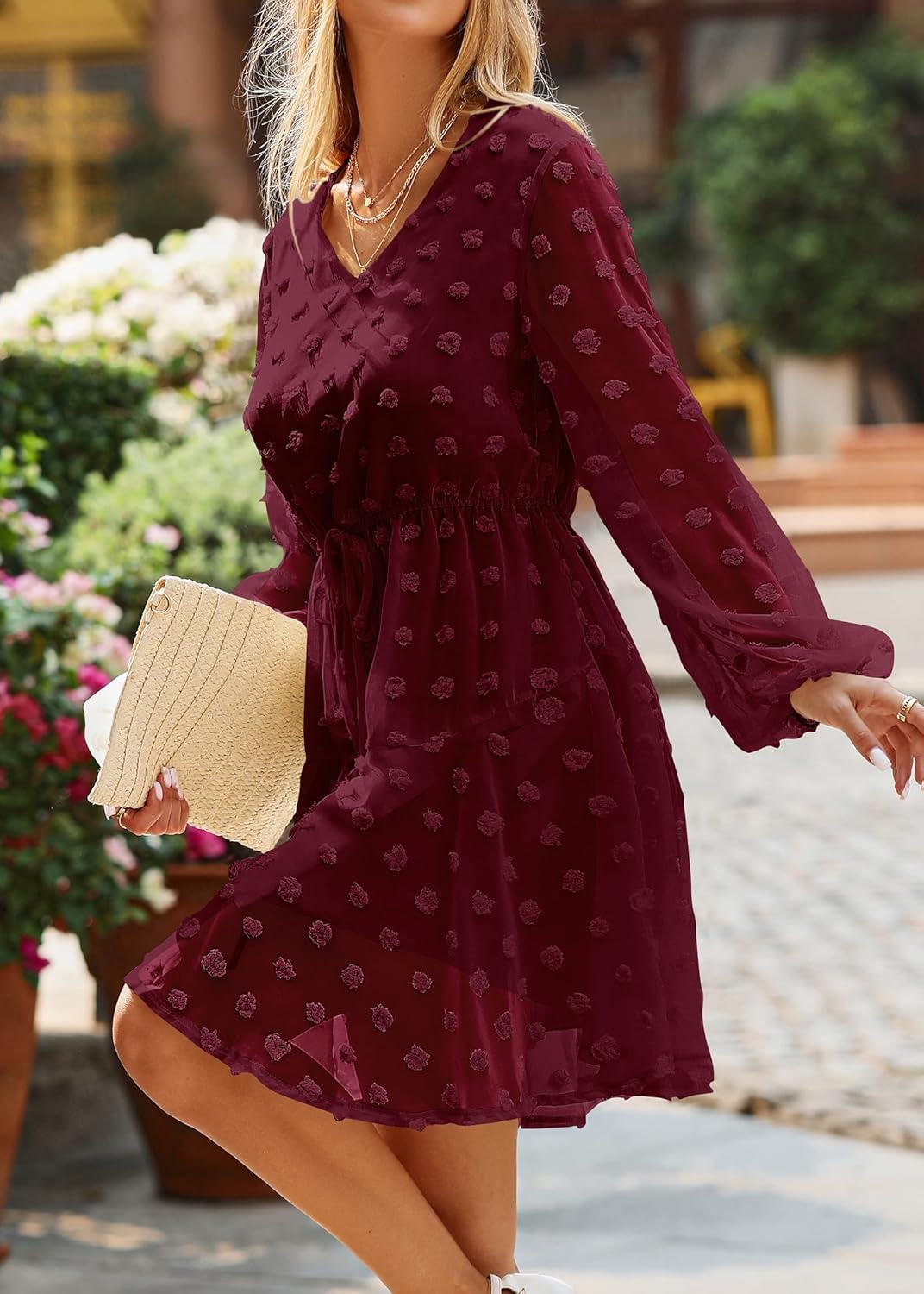 KIRUNDO's 2024 Mini Dress: ⁣Style Meets Springtime Comfort