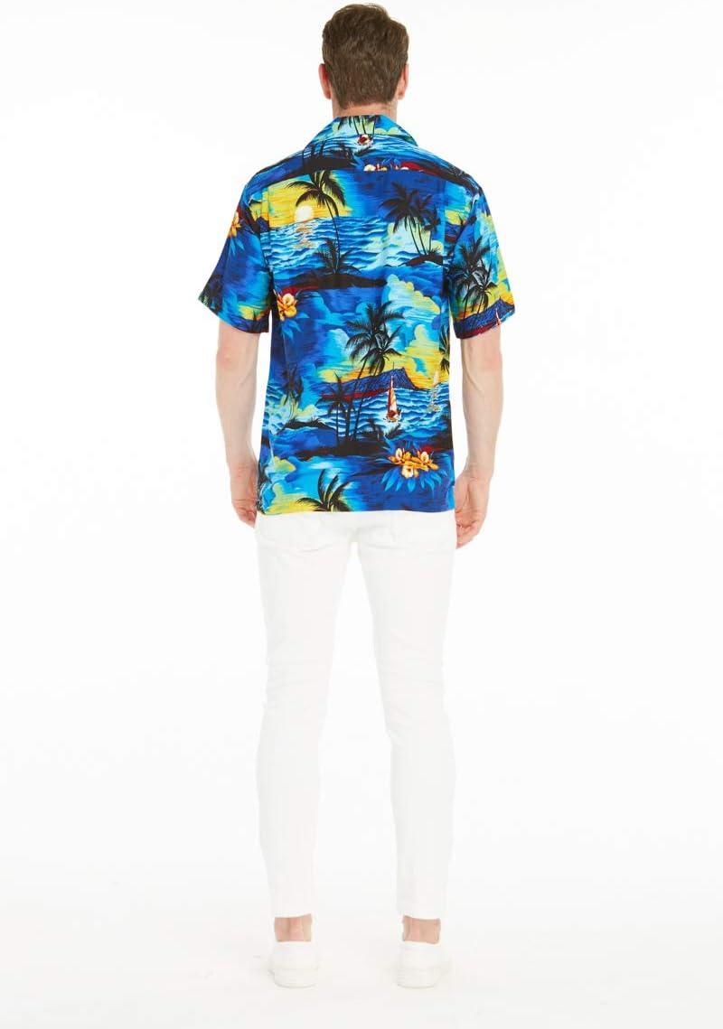 Matching Tropical Vibes: Hawaiian Luau Shirt & Ruffle Dress⁣ Review