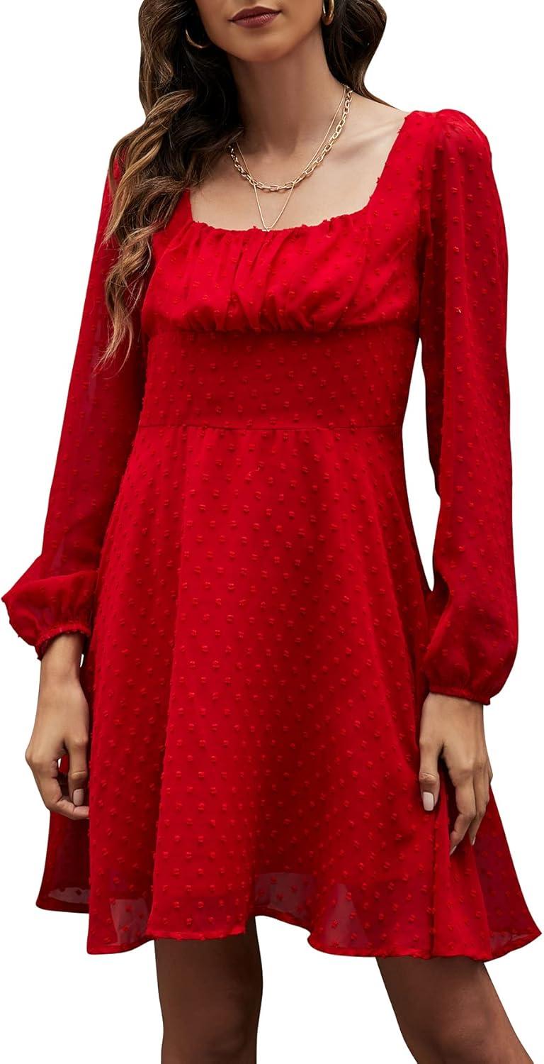 Stepping Into Style: The LYANER Polka Dot Mini Dress Review