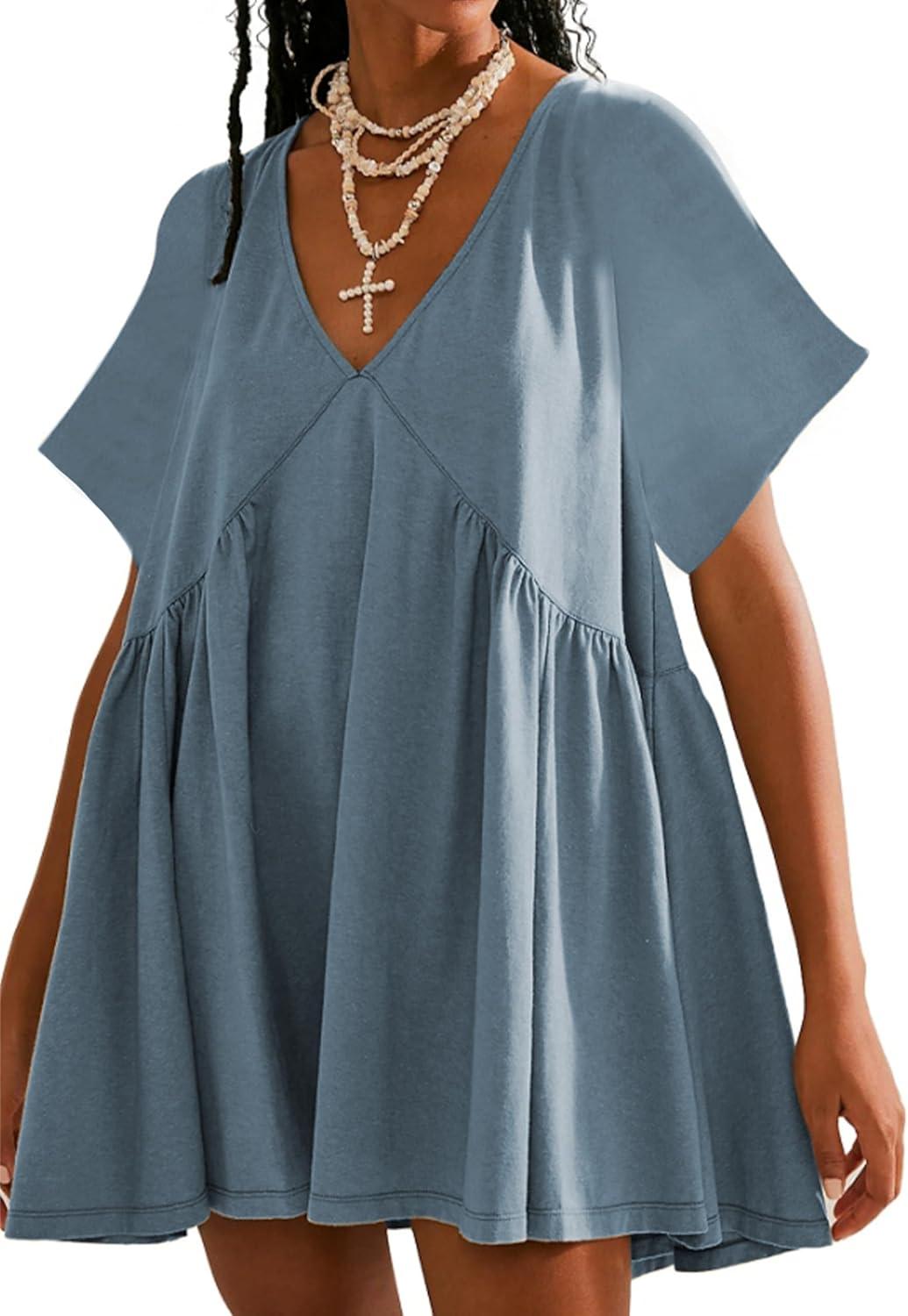 Summer Swing Delight: Casual Mini Dress with Pockets We Loved