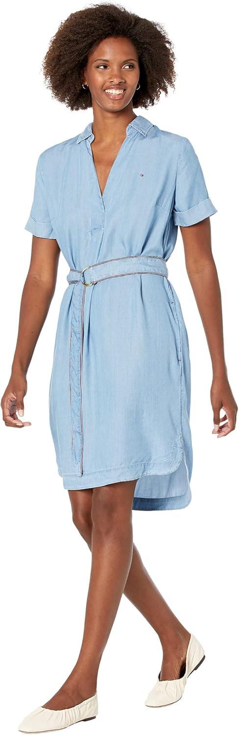 Tommy Hilfiger’s Belted Shirtdress: A Casual Chic Try-On