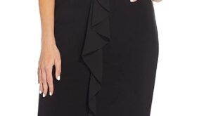 Adrianna Papell Sheath Dress Elegance Meets Effortless Style