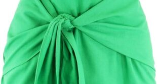 Almere Strapless Green Mini Dress With Chic Tie Detail Review