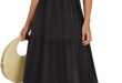 Anrabess Womens Casual Summer Maxi Dress How It Fits You