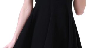 Aphratti Scallop Skater Dress Versatile Style For Summer Days