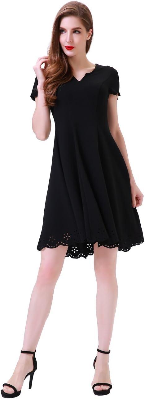 Aphratti's‍ Scallop Skater ‌Dress: Versatile ⁤Style for Summer Days