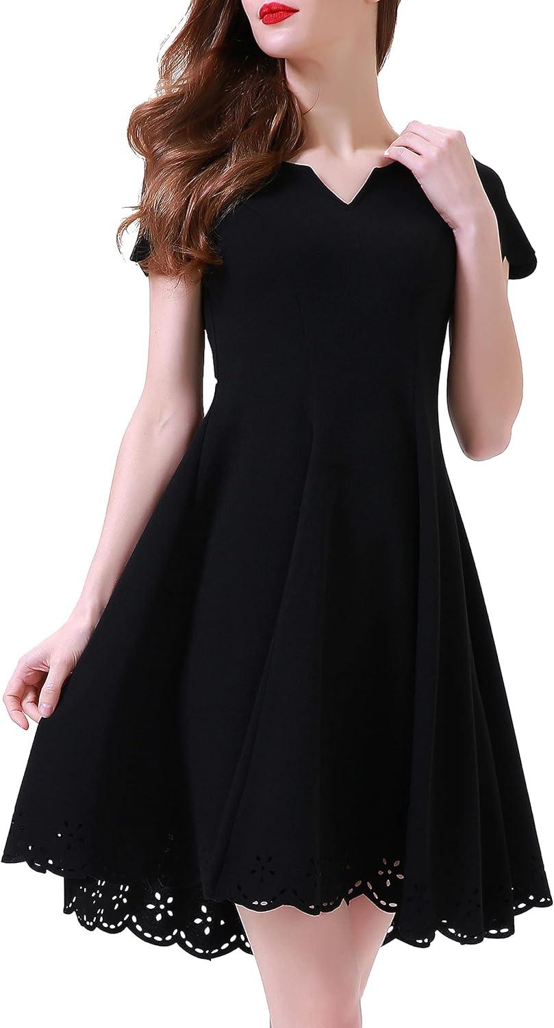 Aphratti's Scallop Skater Dress: Versatile Style for ⁢Summer Days