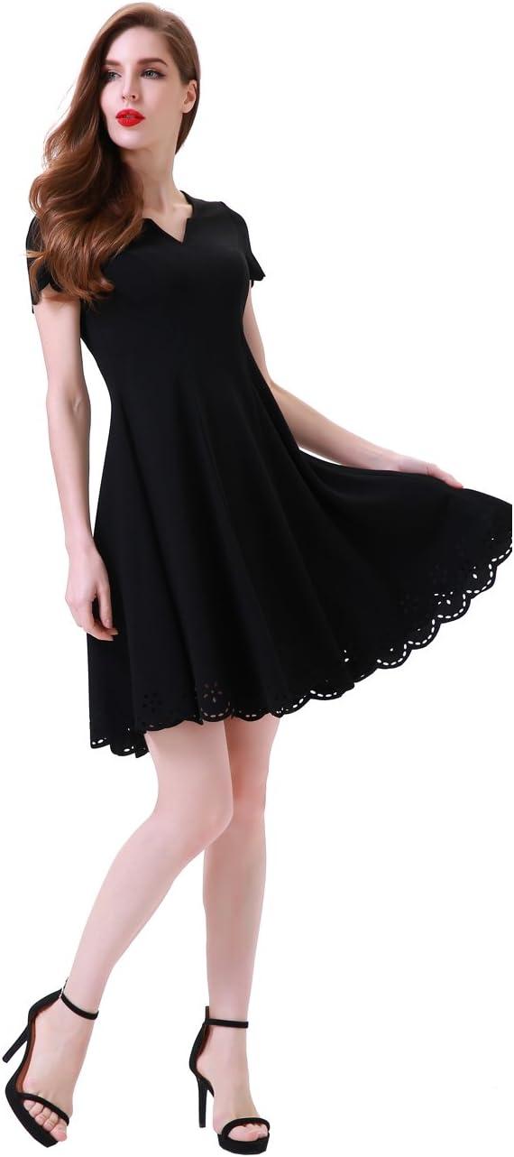 Aphratti's Scallop Skater Dress: Versatile style for Summer Days