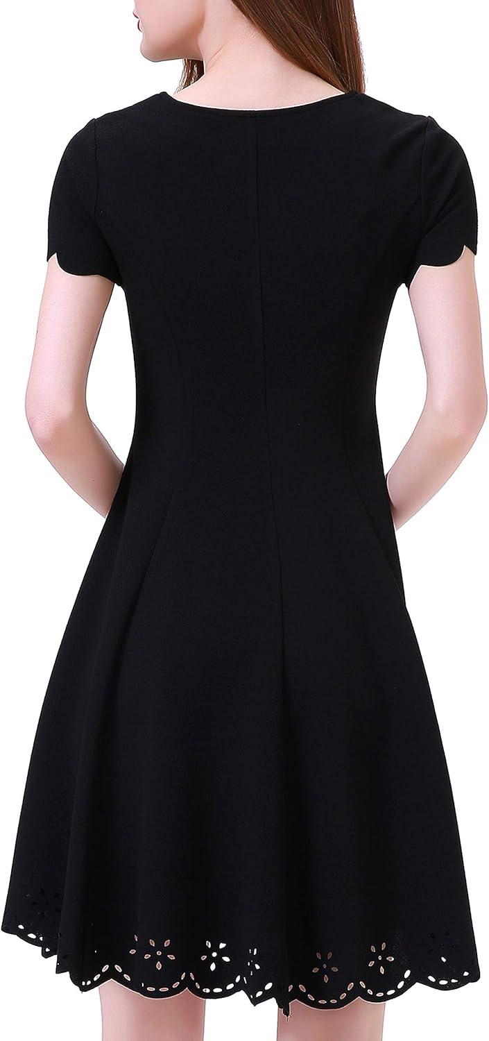 Aphratti's Scallop Skater ⁢Dress: Versatile⁢ Style for Summer Days