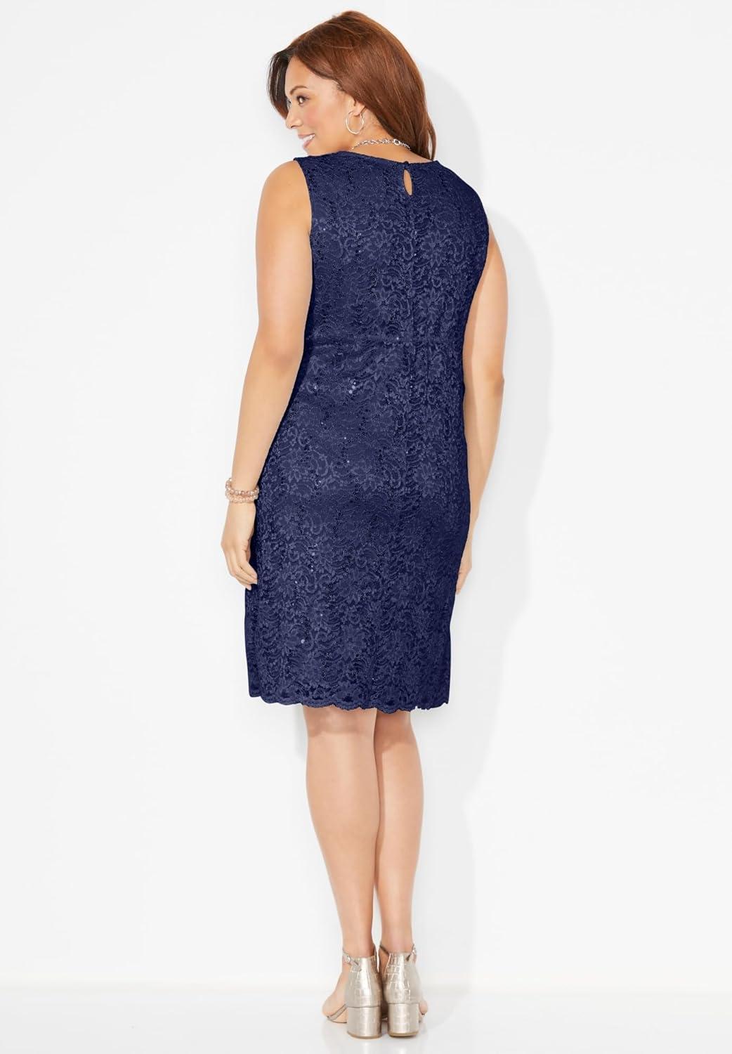 Catherines Women's Plus‍ Size Lace Jacket dress on‌ your rack