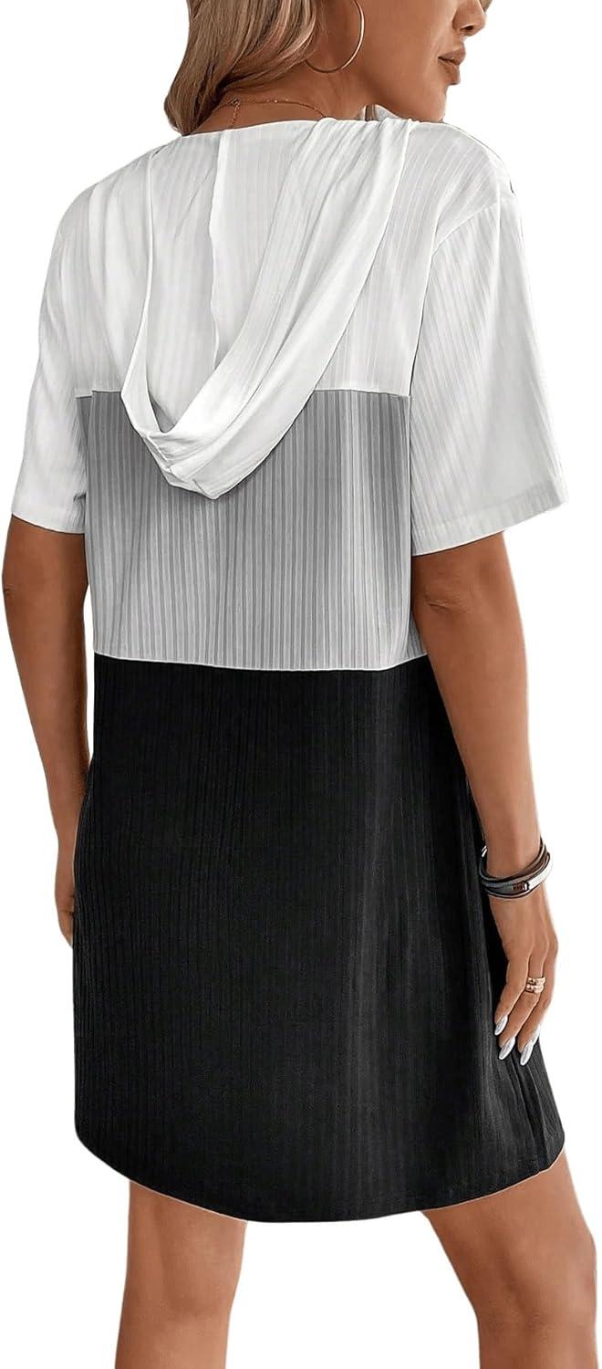 CERSrwx2i8-XL Women's colorblock T-Shirt Dress you reach for