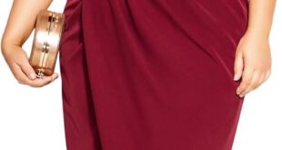 City Chic Plus Size Cocktail Dress Bold Glamour For Curvy Nights