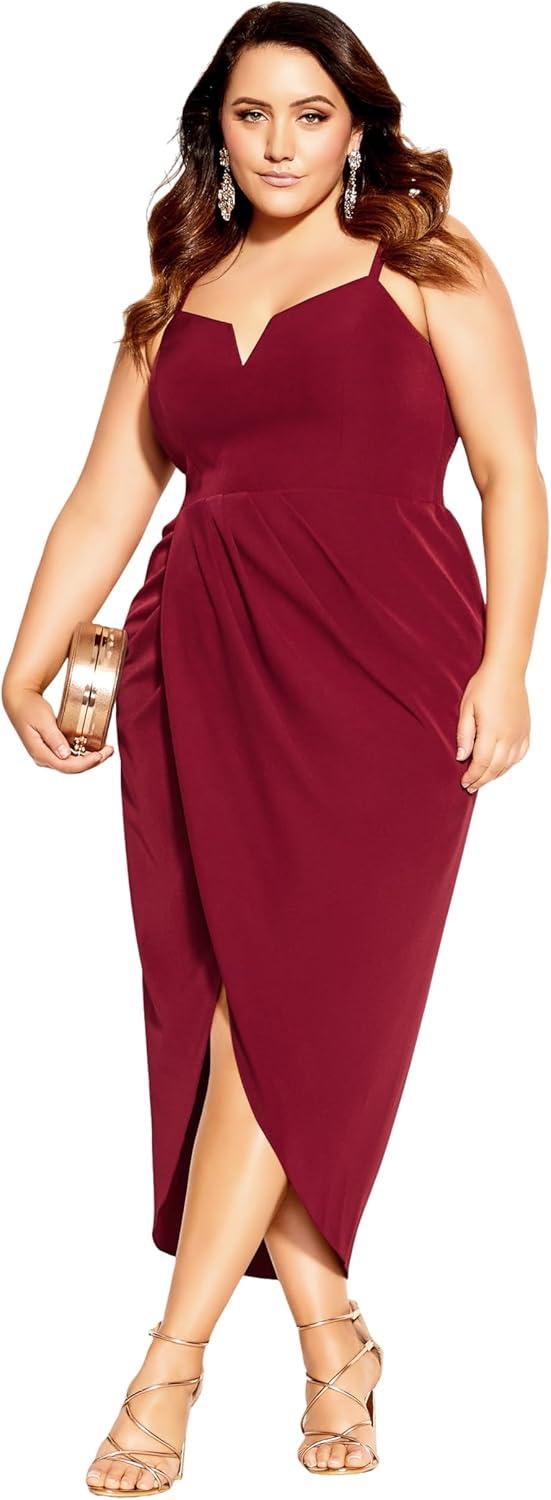 City Chic Plus Size Cocktail Dress: Bold Glamour for Curvy Nights
