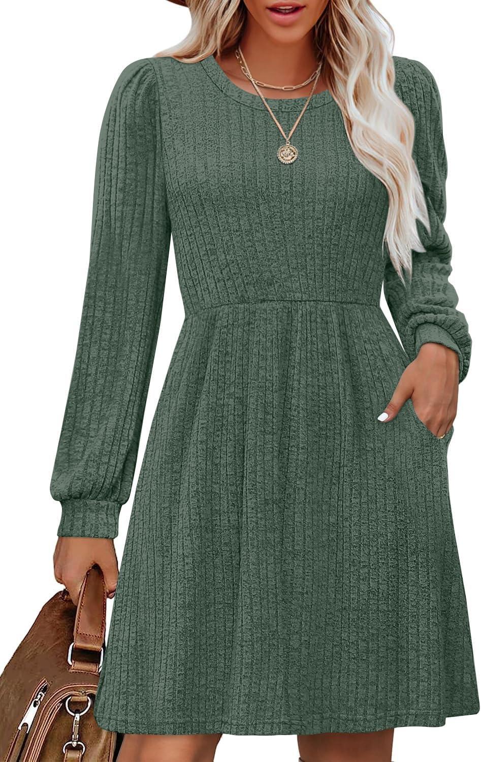 Cozy and Stylish: Exploring OFEEFAN's 2025 Fall Sweater Dress