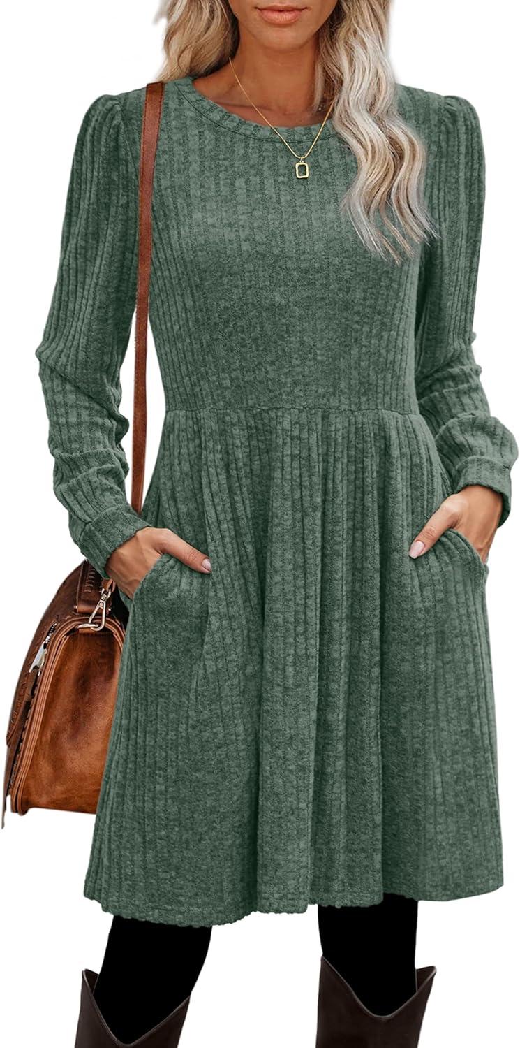 Cozy and Stylish: Exploring OFEEFAN's 2025 Fall Sweater Dress