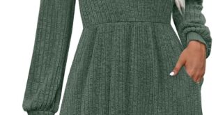 Cozy And Stylish Exploring Ofeefan 2025 Fall Sweater Dress