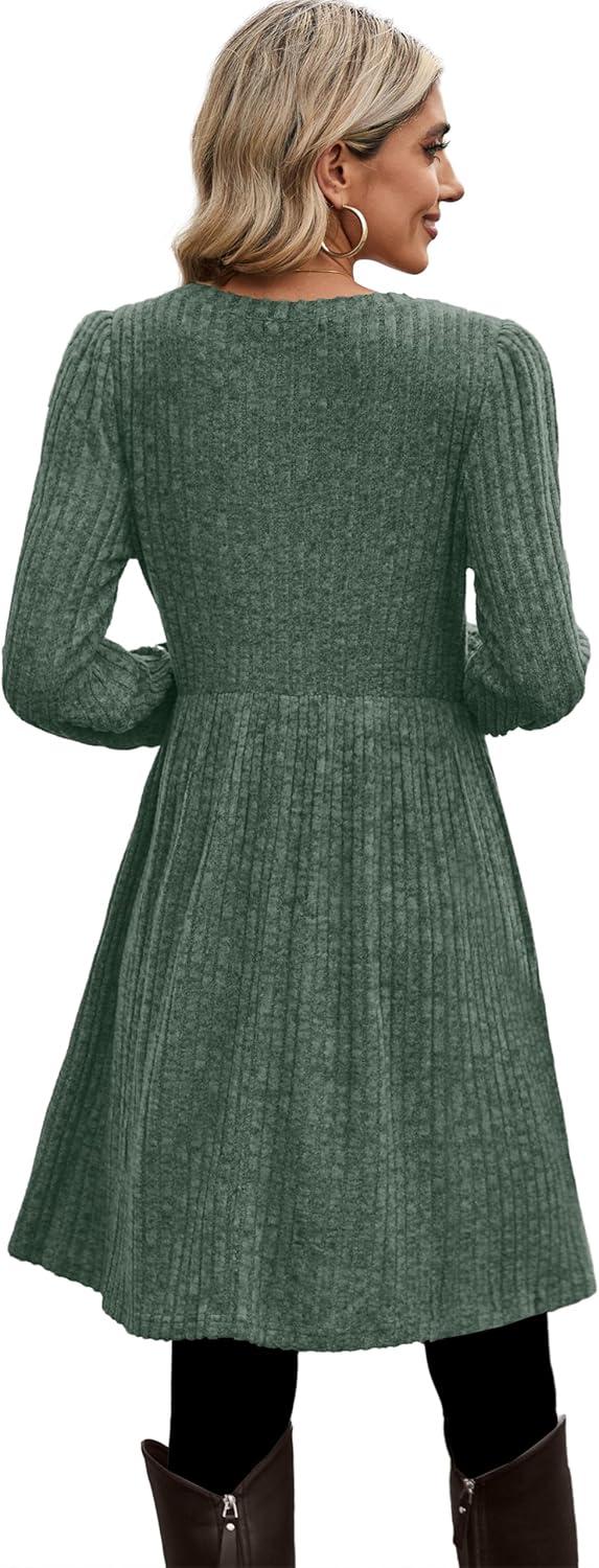 Cozy and Stylish: Exploring OFEEFAN's 2025 Fall Sweater Dress