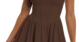 Darong Summer Mini Dress Effortless Style With Vintage Flair