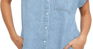 Denim Dress Delight Summer Style With Comfort And Pockets