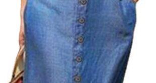 Discovering Comfort And Style In The Utcoco Denim Maxi Dress