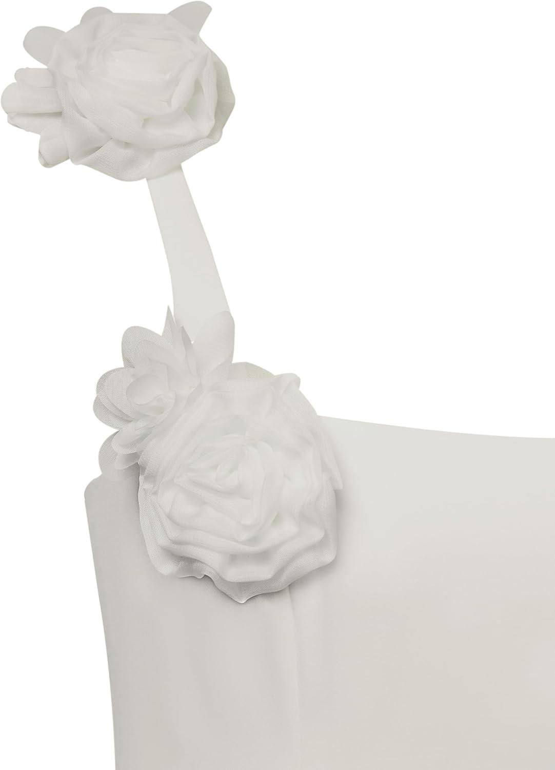 discovering the Charm of JW PEI's Pink Rosette Mini Dress