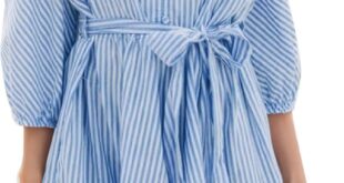 Effortless Style In Every Season Ecowish Striped Shirt Dress Review