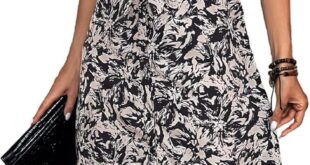 Effortless Summer Style Exploring A Chic Animal Print Midi Dress