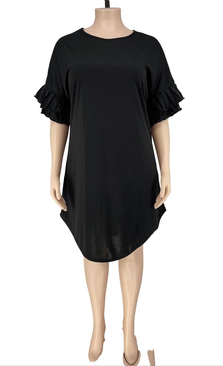 Ekaliy women's Casual Ruffle Midi Dress — How you wear it