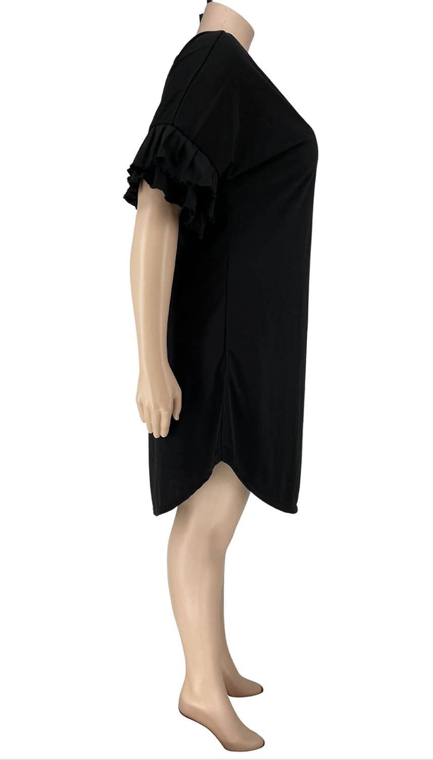 Ekaliy women's Casual Ruffle Midi Dress — How you wear it