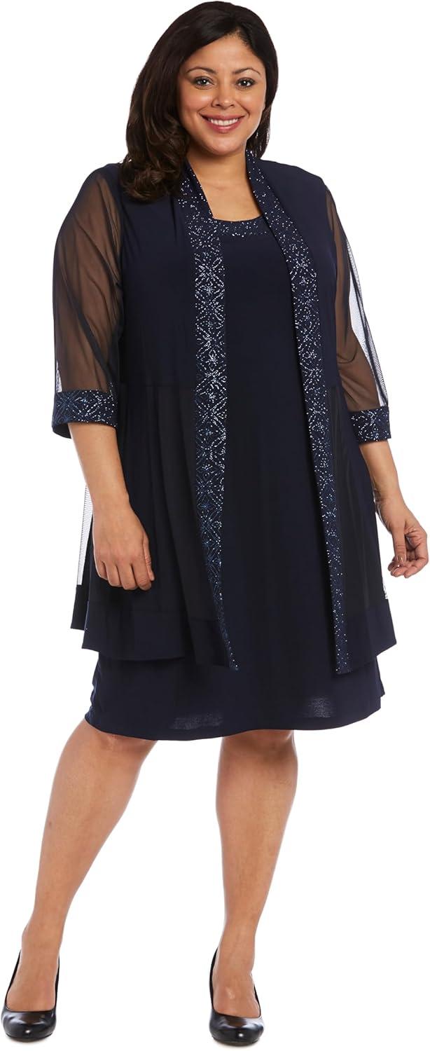 Elegant Charm in R&M Richards 2-Piece Dress Set Review