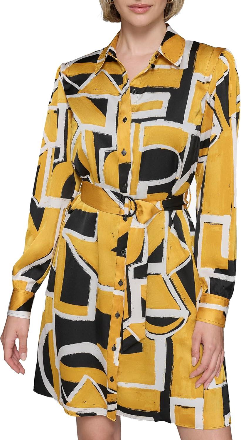 Exploring ⁢Elegance:‍ KARL LAGERFELD's Satin‍ Shirt dress Review