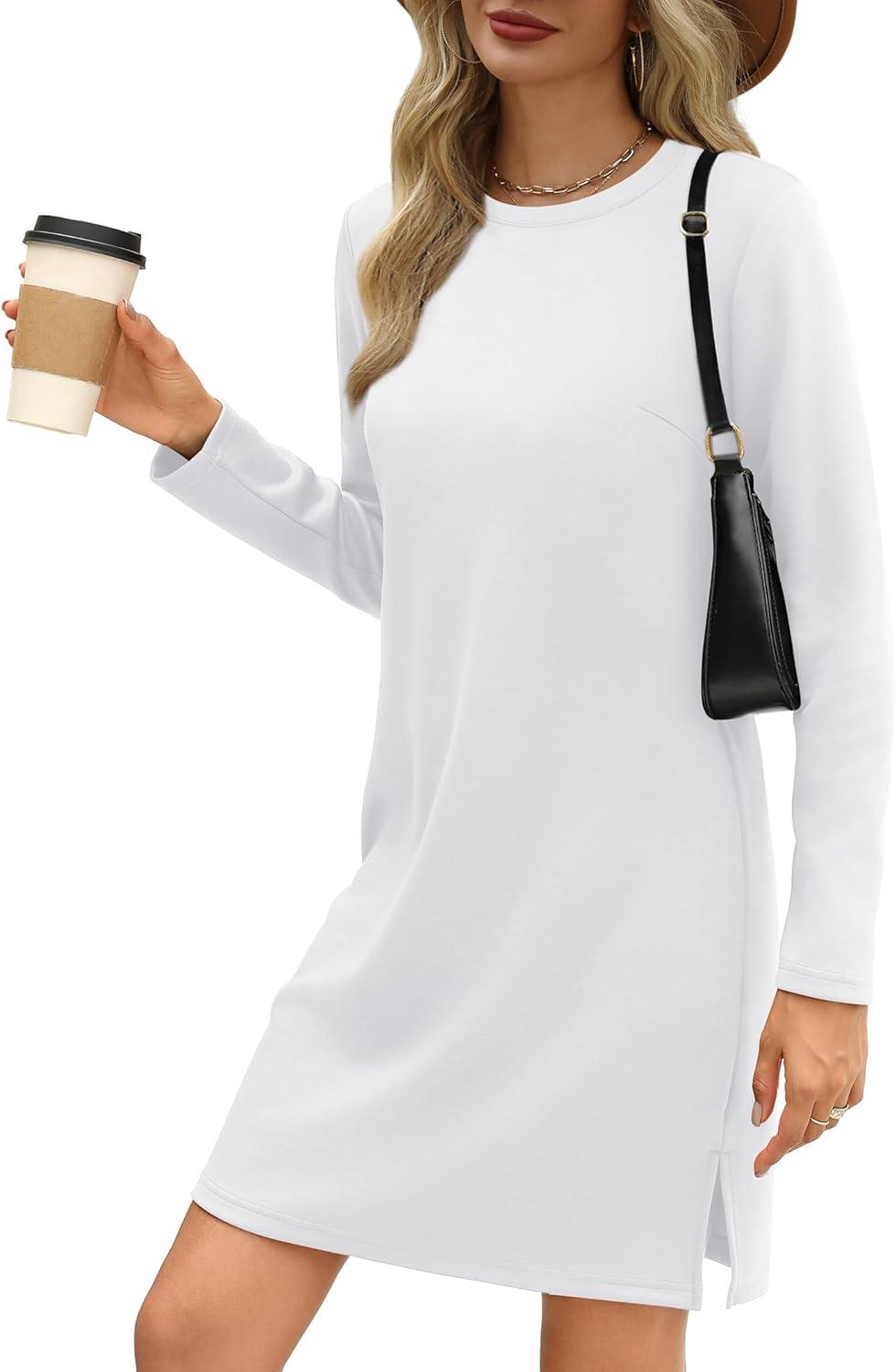 exploring Sampeel's 2024 Casual Long sleeve Dress for ⁣Fall Fun