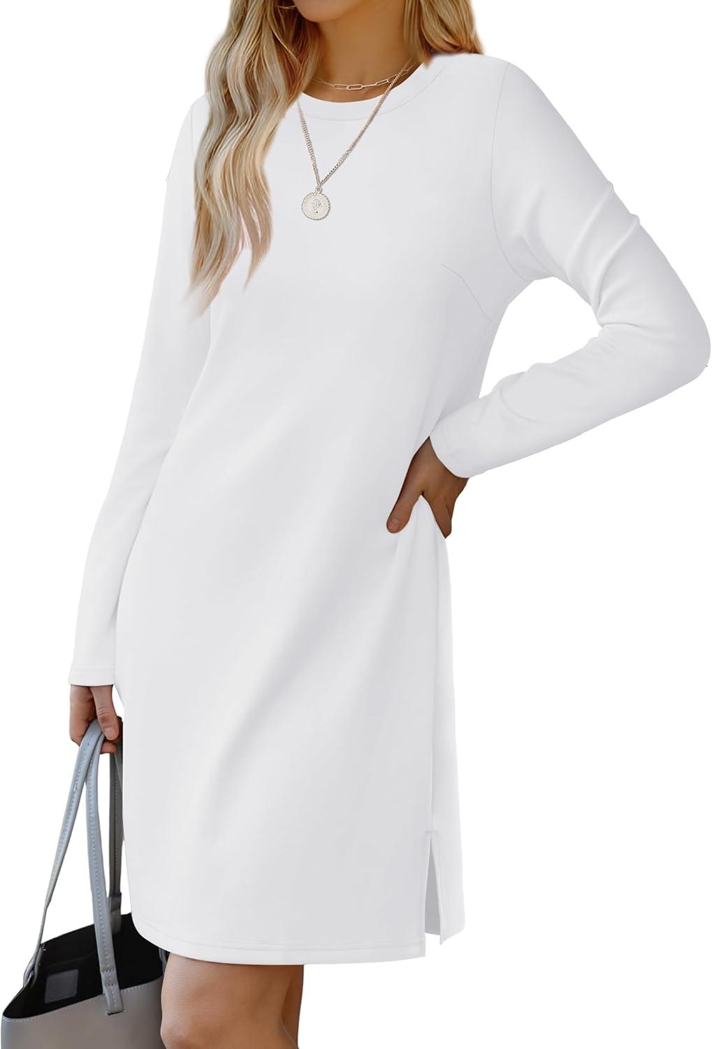 Exploring sampeel's 2024 Casual Long Sleeve Dress for Fall Fun