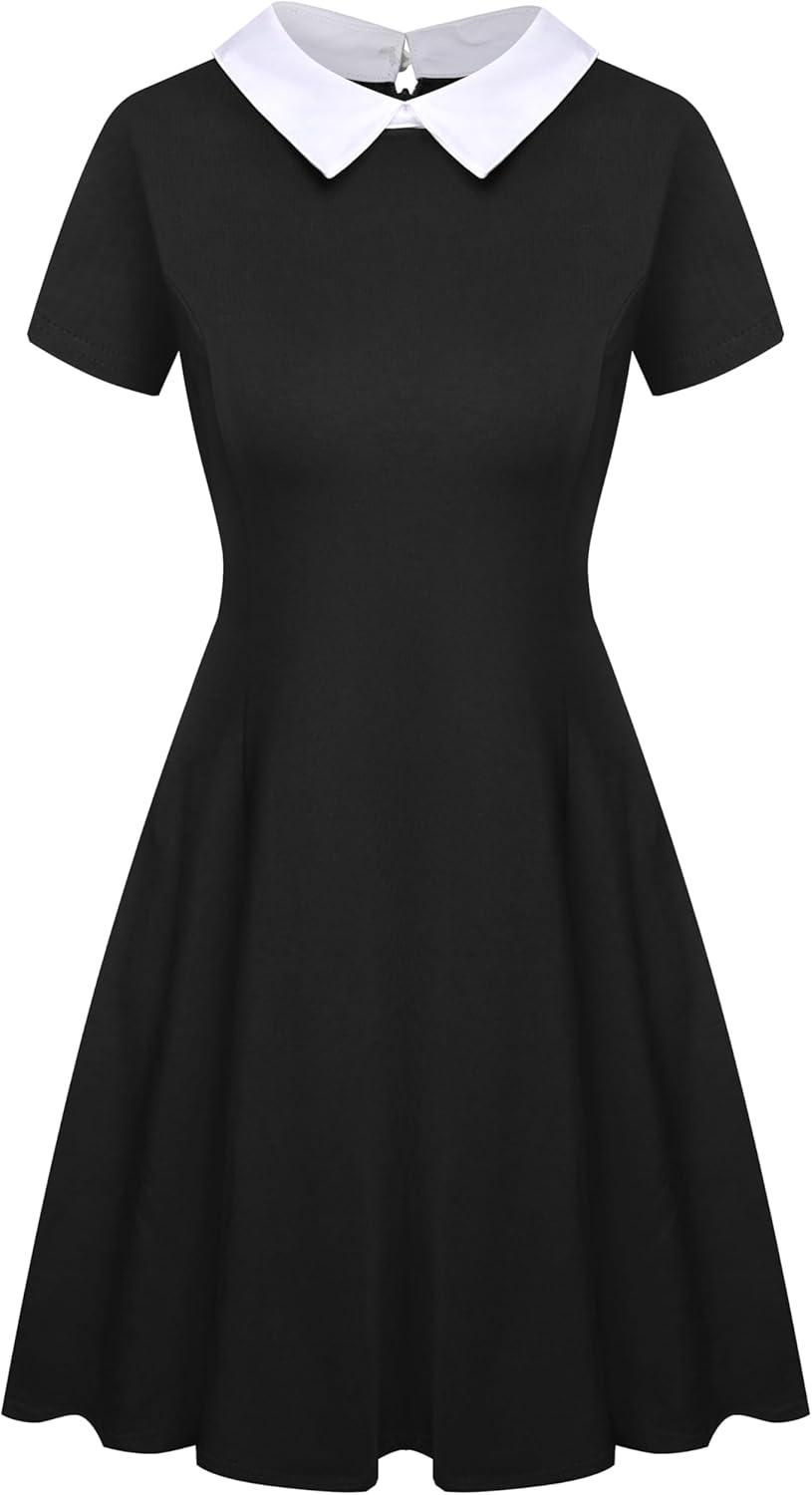 Falling for Fit and Flare: A Stylish Peter Pan Collar Dress Review Falling for Fit and Flare: A Stylish Peter Pan Collar Dress Review