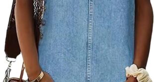Finding The Perfect Fit Summer Casual Denim Dress Review