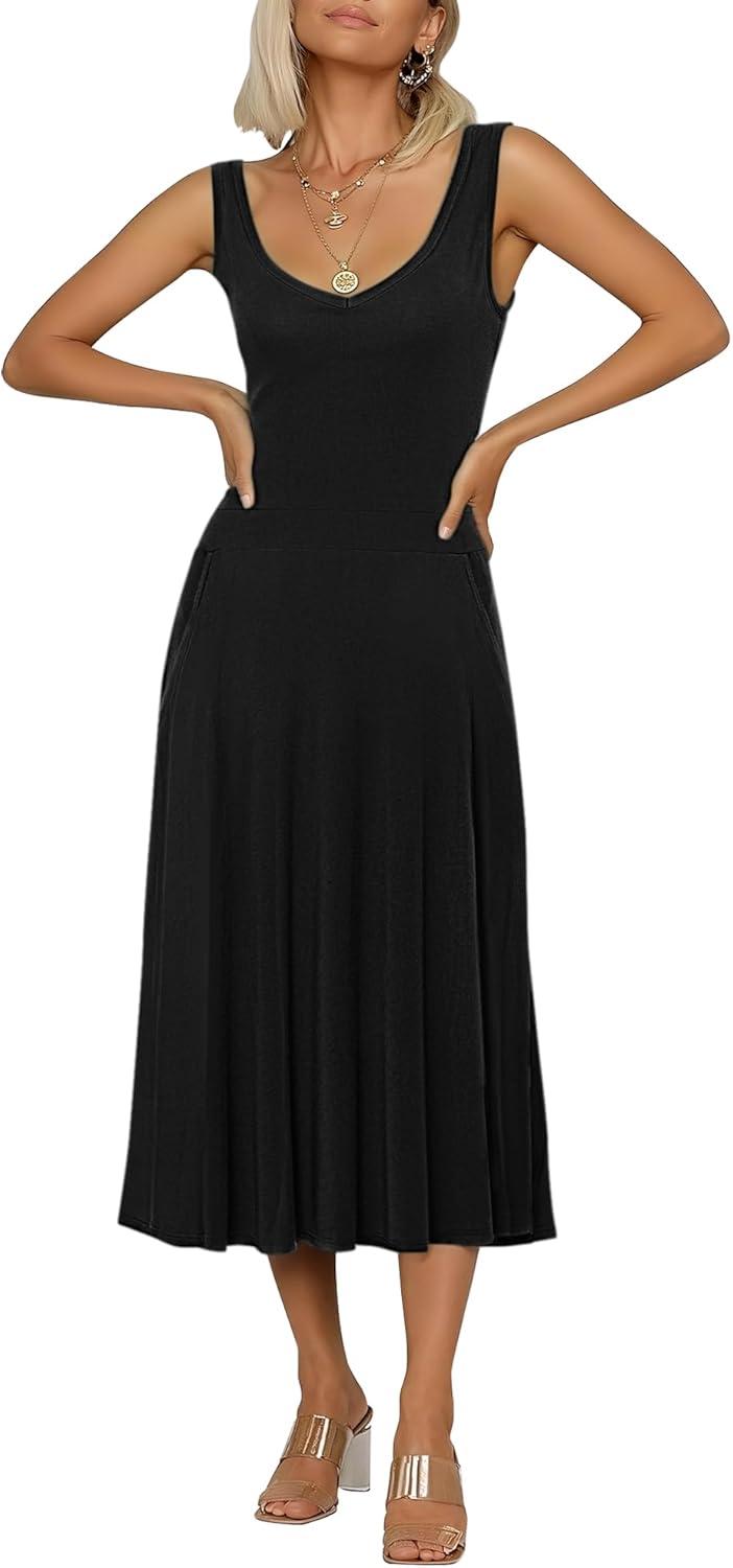 Finding the Perfect Summer Flow: Urban CoCo Sleeveless Midi Dress Review