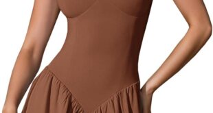 Fisoew Womens Summer A Line Dress How It Fits Your Day