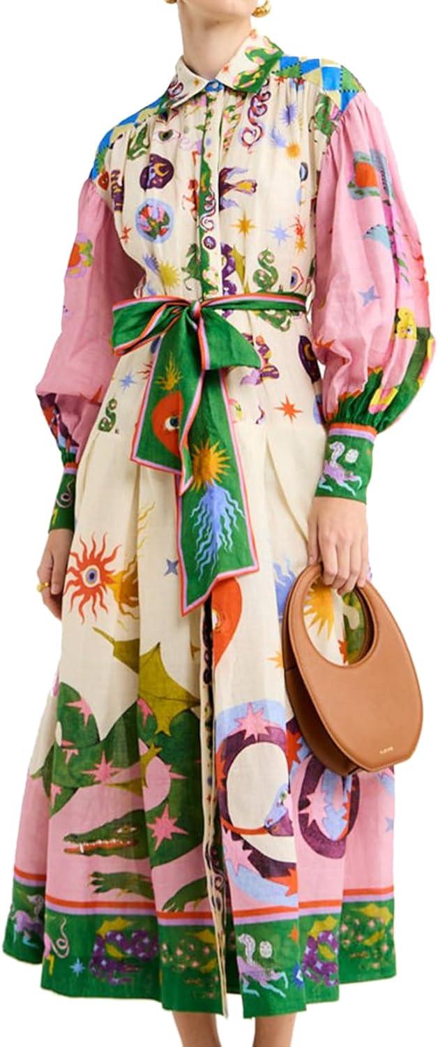 Floral Tea Party Dress: Casual Elegance with a Timeless Touch