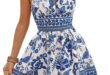 Flowing Elegance Exploring Floerns Floral A Line Summer Dress