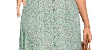 Flowy Comfort And Style Exploring The Kojooin Plus Size Maxi Dress