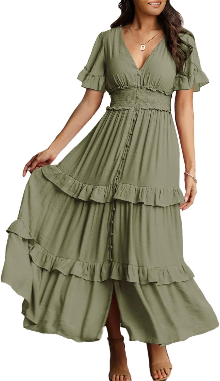 Flowy Elegance: Exploring the Amegoya Boho Maxi Dress for Summer Events Flowy Elegance: Exploring the Amegoya Boho Maxi Dress for Summer Events