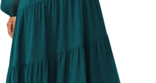 Flowy Elegance Exploring The Grace Karin 2024 Fall Midi Dress