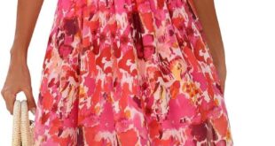 Flowy Floral Midi Dress Review Perfect Blend Of Boho And Elegance