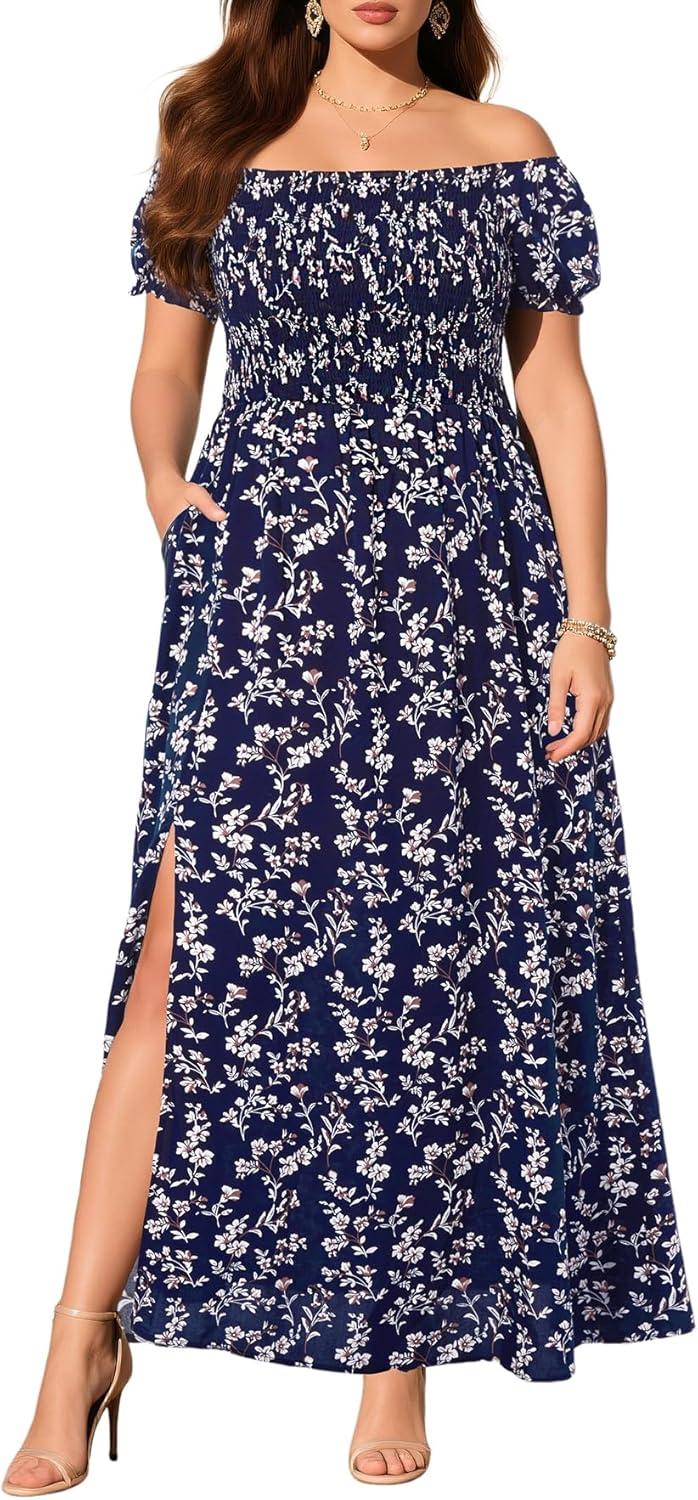Flowy Floral Vibes: A Look at Plus Size Boho Maxi Dresses Flowy Floral Vibes: A Look at Plus Size Boho Maxi Dresses