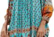 Flowy Floral Vibes Exploring A Boho Summer Dress Delight