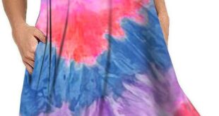 Flowy Functional Exploring Beufri Summer Sundress With Pockets